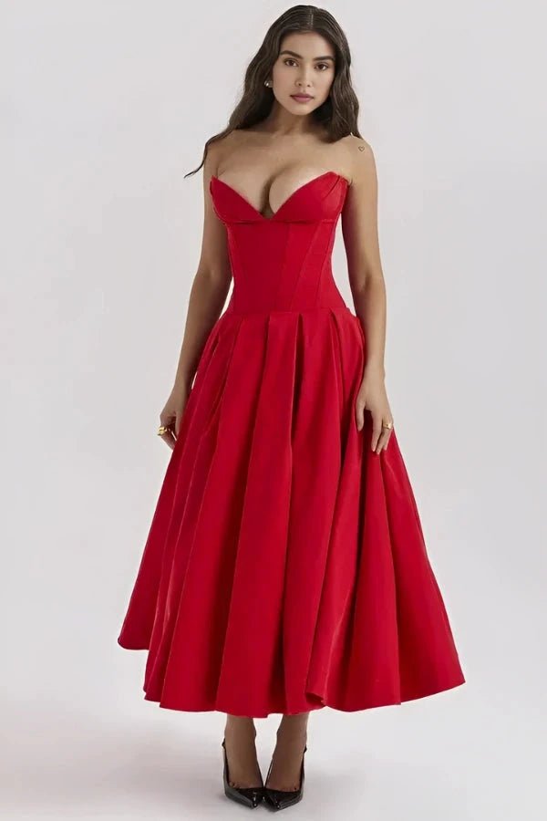 Elegant A-Line Evening Dress for Formal Events