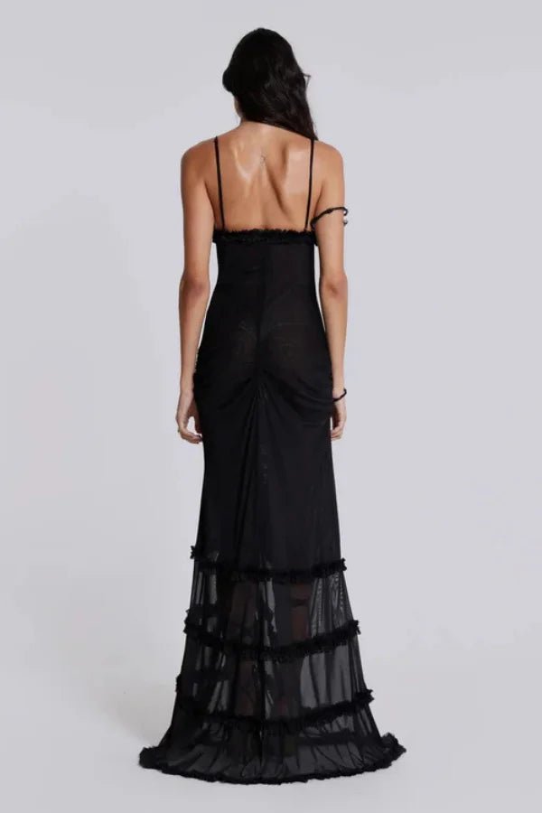 Elegant Floral Maxi Dress for Women