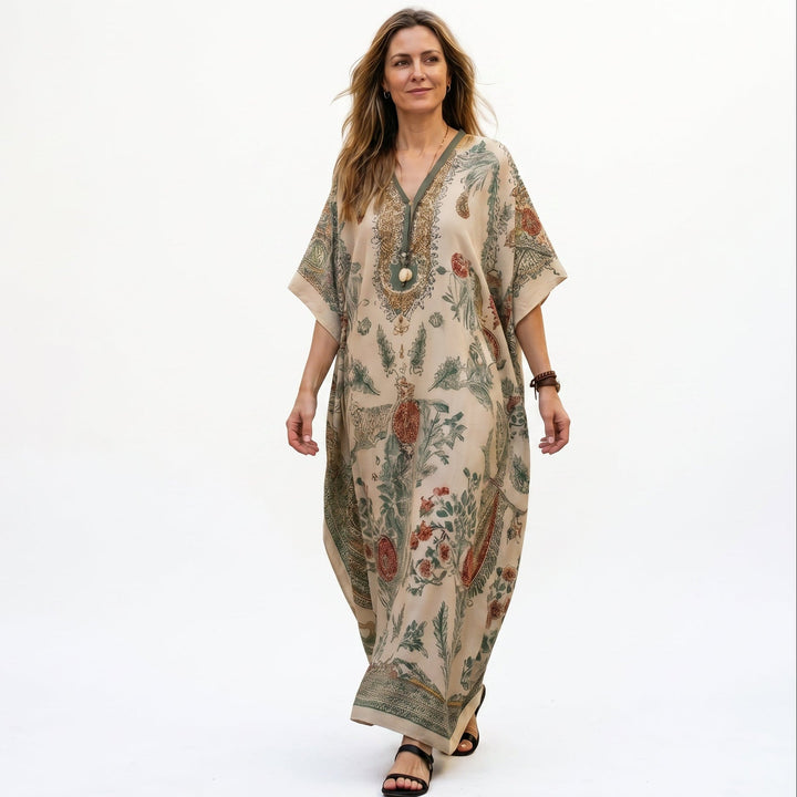 Mariana - Lightweight Bohemian Caftan Dress