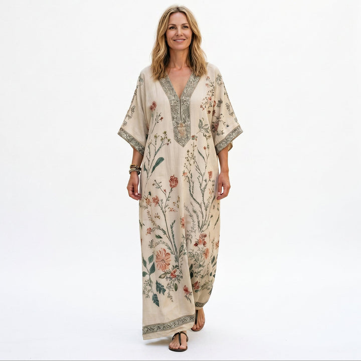 Mariana - Lightweight Bohemian Caftan Dress