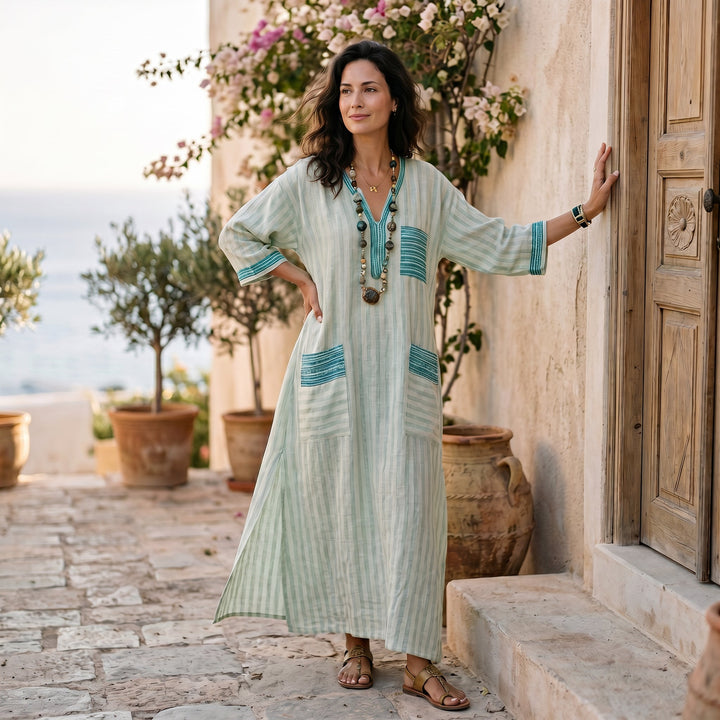 Airy Elegant Plus Size Summer Dress