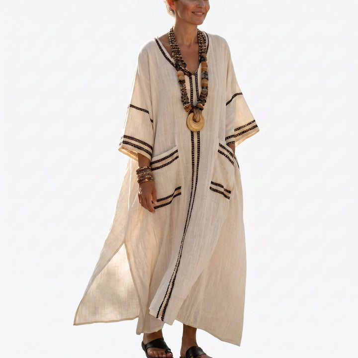 Airy Elegant Plus Size Summer Dress