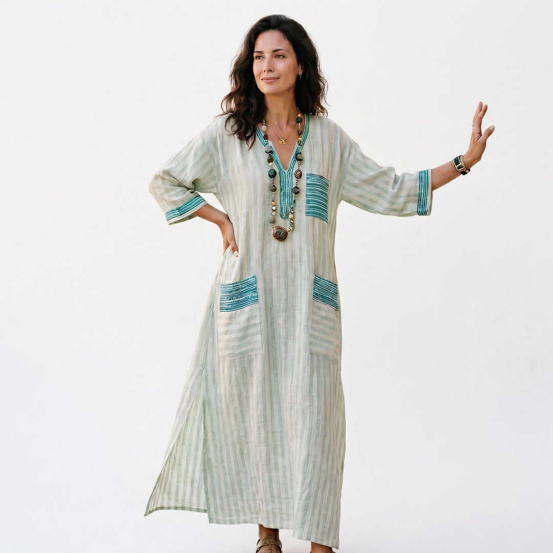 Airy Elegant Plus Size Summer Dress