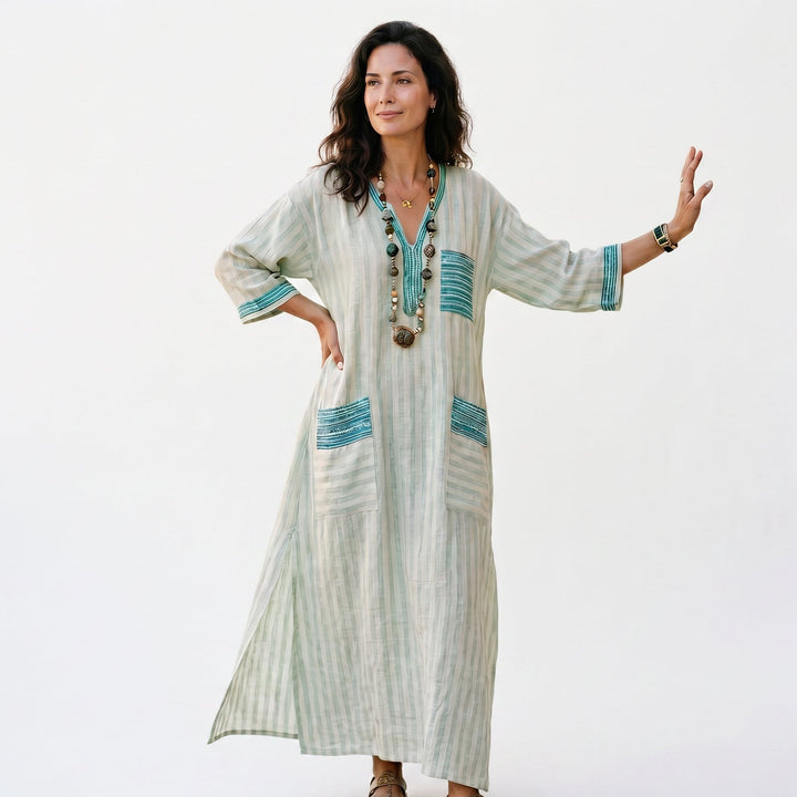 Airy Elegant Plus Size Summer Dress