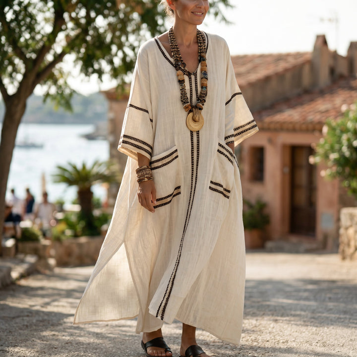 Airy Elegant Plus Size Summer Dress
