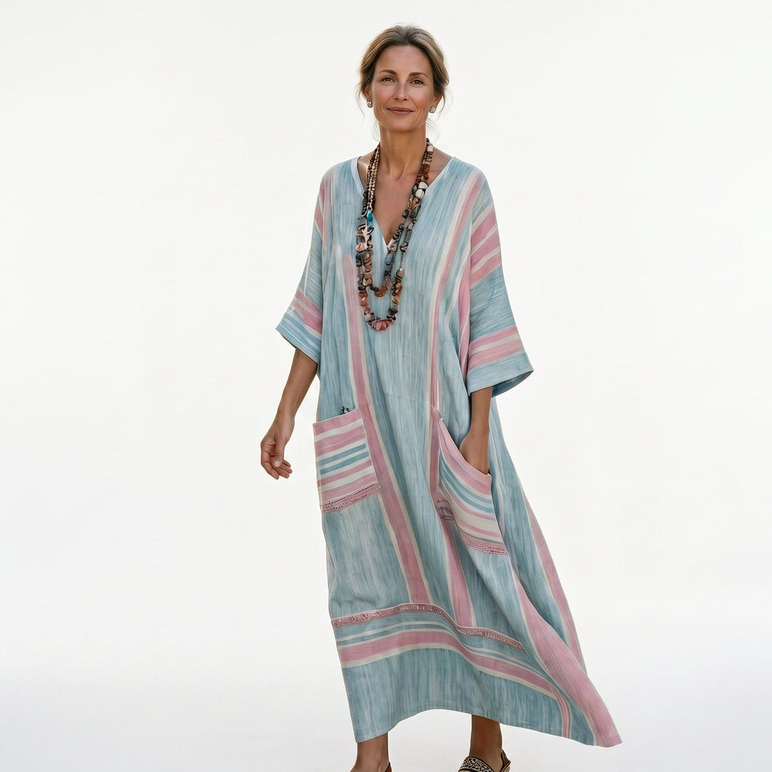 Airy Elegant Plus Size Summer Dress