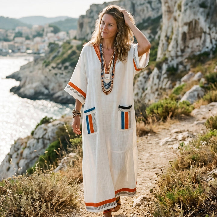Airy Elegant Plus Size Summer Dress
