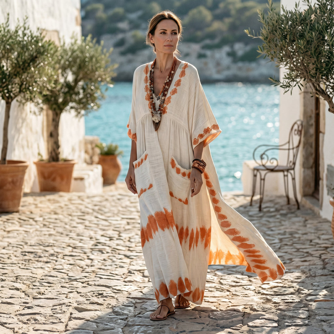 Airy Elegant Plus Size Summer Dress
