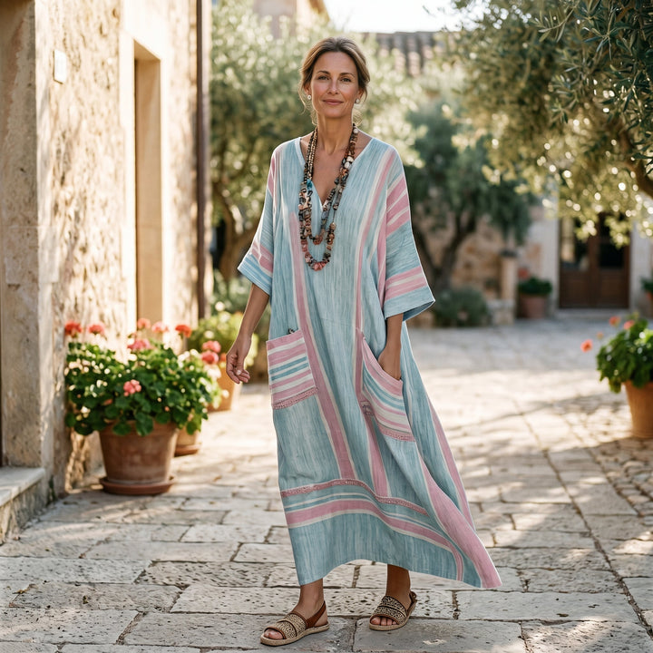 Airy Elegant Plus Size Summer Dress