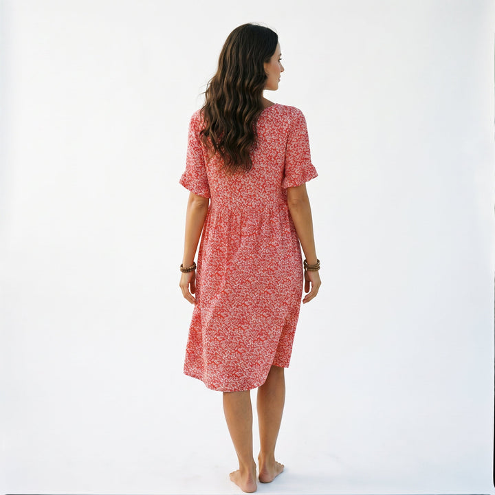 Breezy Floral A-Line Women&