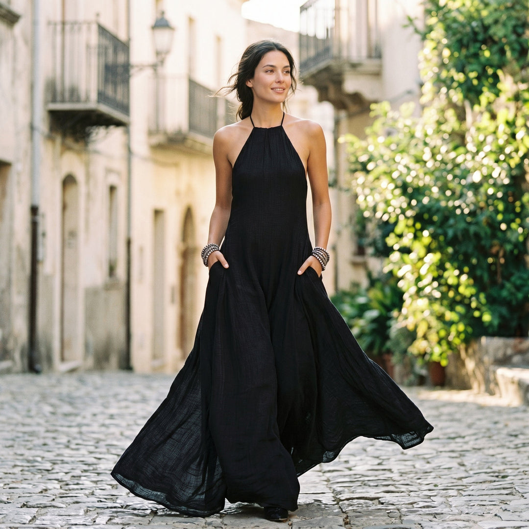 Chic Sleeveless Maxi Dress for Summer