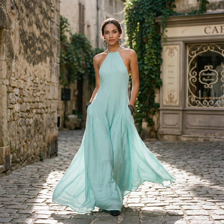 Chic Sleeveless Maxi Dress for Summer