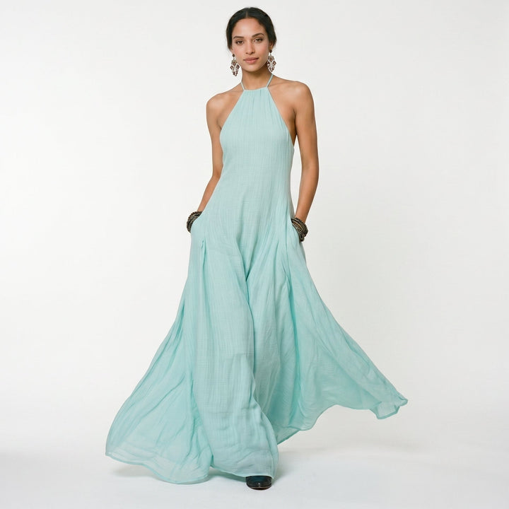 Chic Sleeveless Maxi Dress for Summer