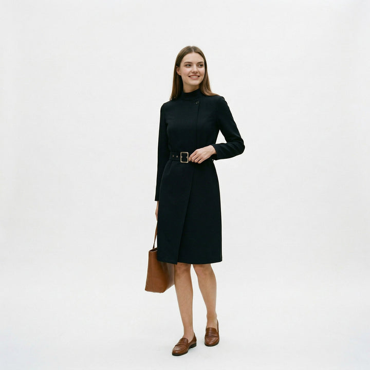 Modern Asymmetric A-Line Dress