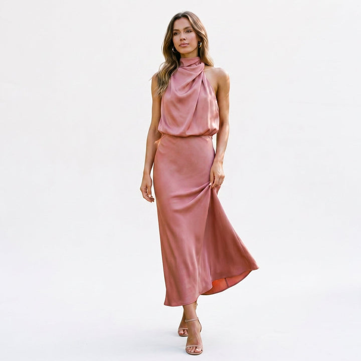 Natalia - Elegant Midi Wedding Dress
