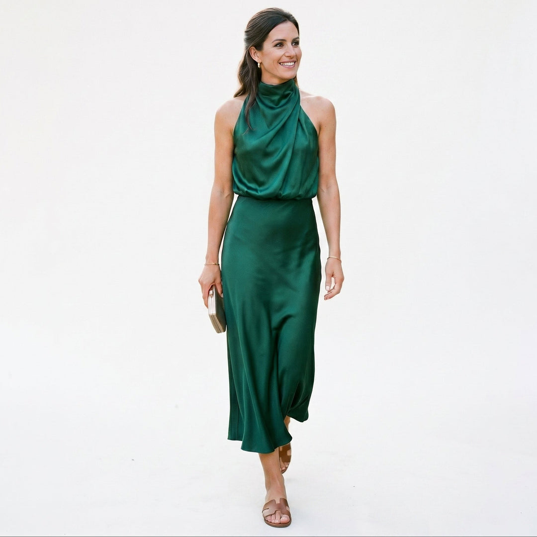 Natalia - Elegant Midi Wedding Dress