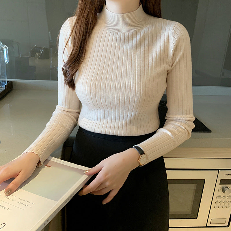 Cozy Ribbed Turtleneck for Everyday Wear