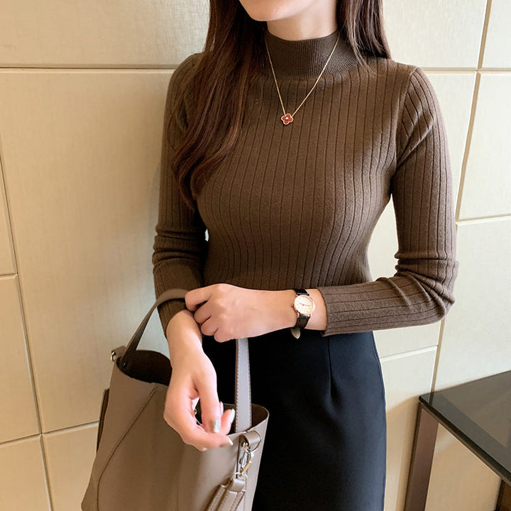 Cozy Ribbed Turtleneck for Everyday Wear