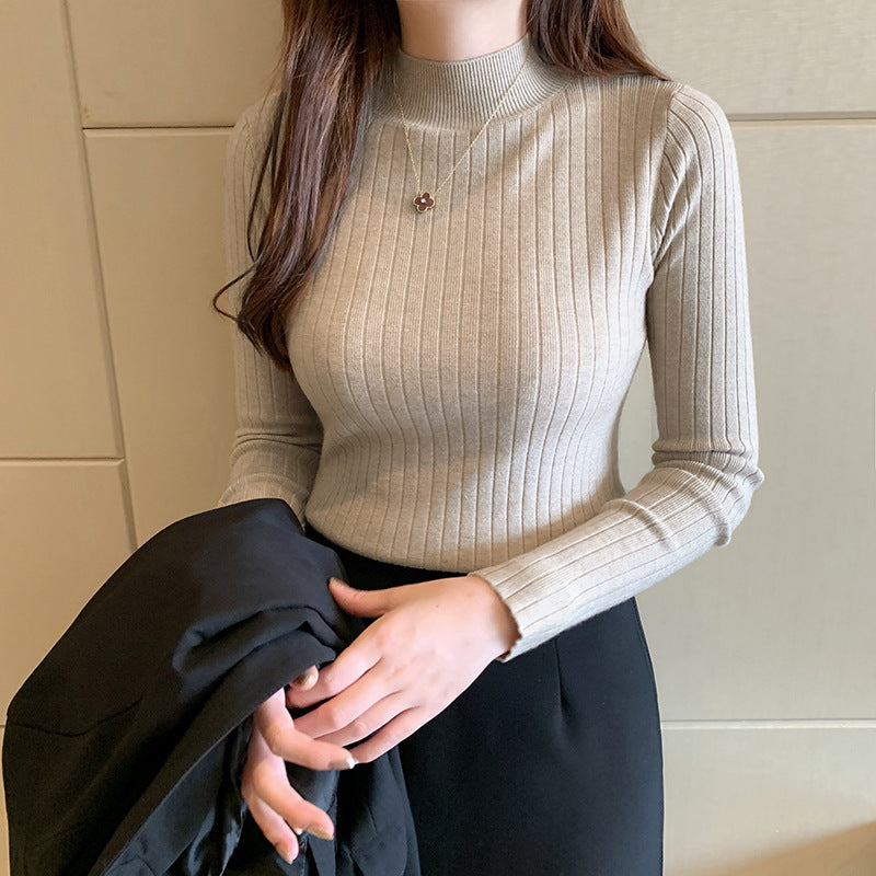 Cozy Ribbed Turtleneck for Everyday Wear