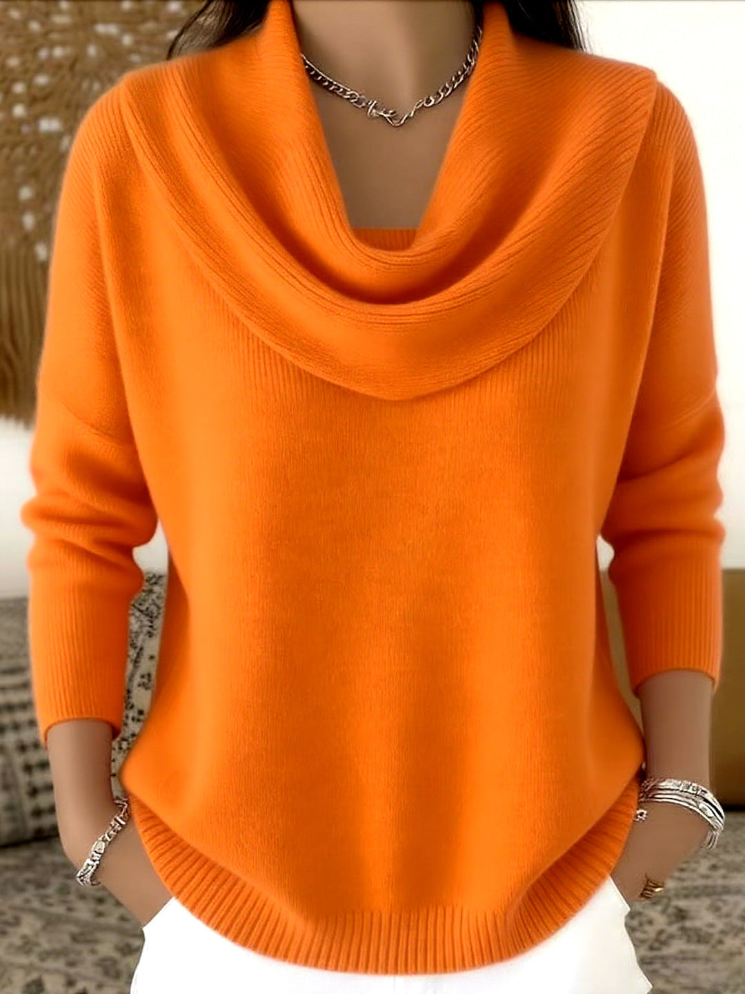 Cowl Neck Sweater