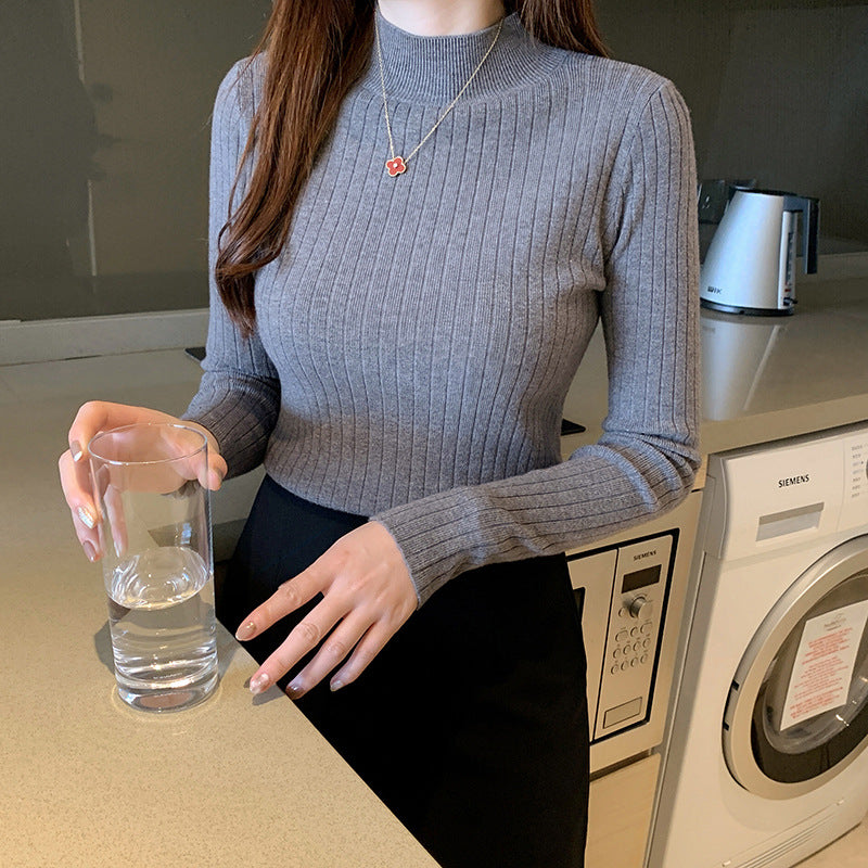 Cozy Ribbed Turtleneck for Everyday Wear