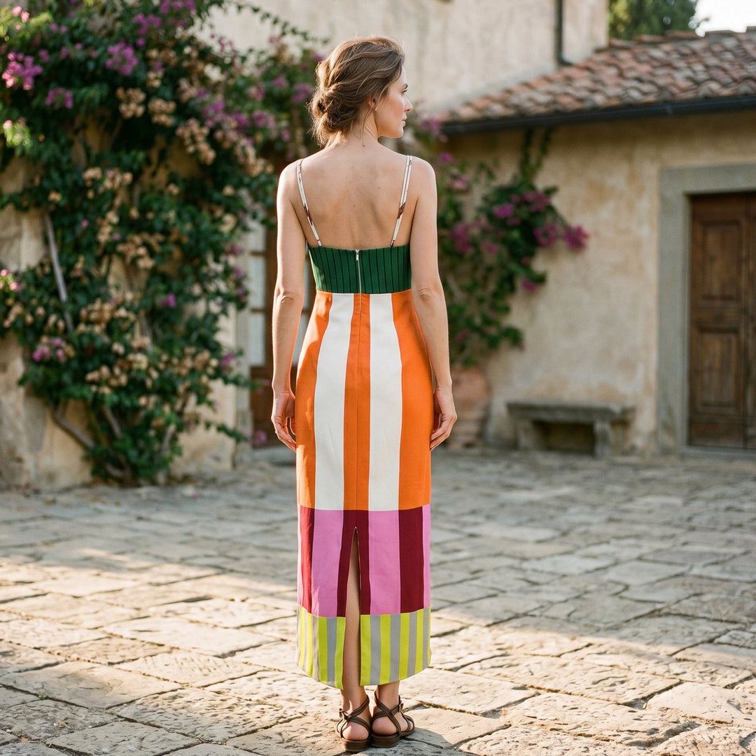 Vibrant Summer Maxi Dress