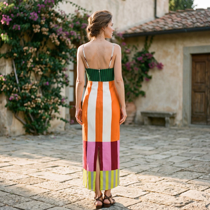 Vibrant Summer Maxi Dress