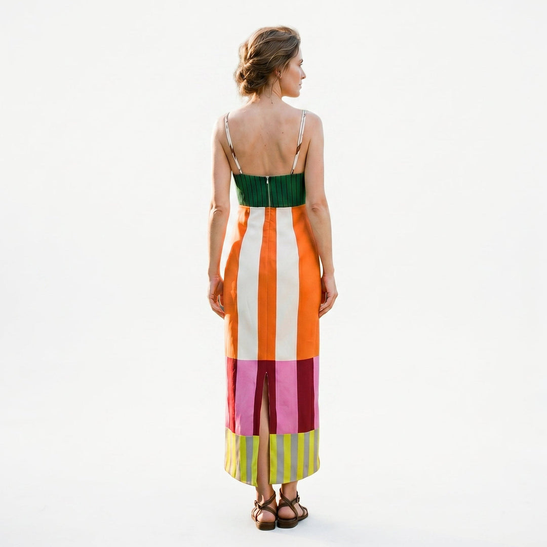 Vibrant Summer Maxi Dress