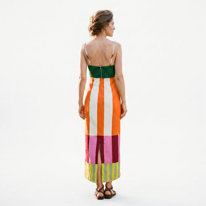 Vibrant Summer Maxi Dress