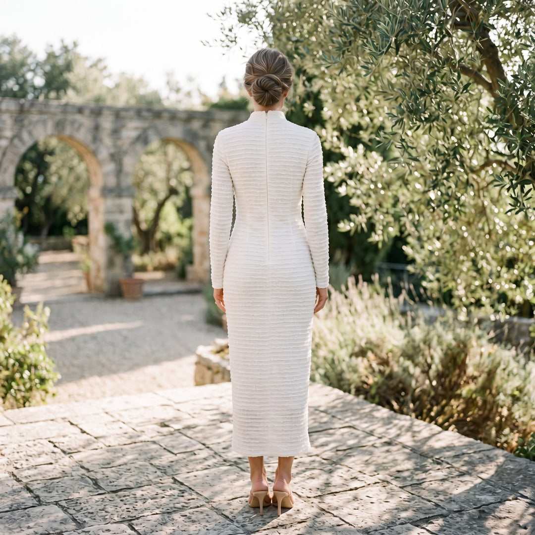 Elegant Formal Midi Dress