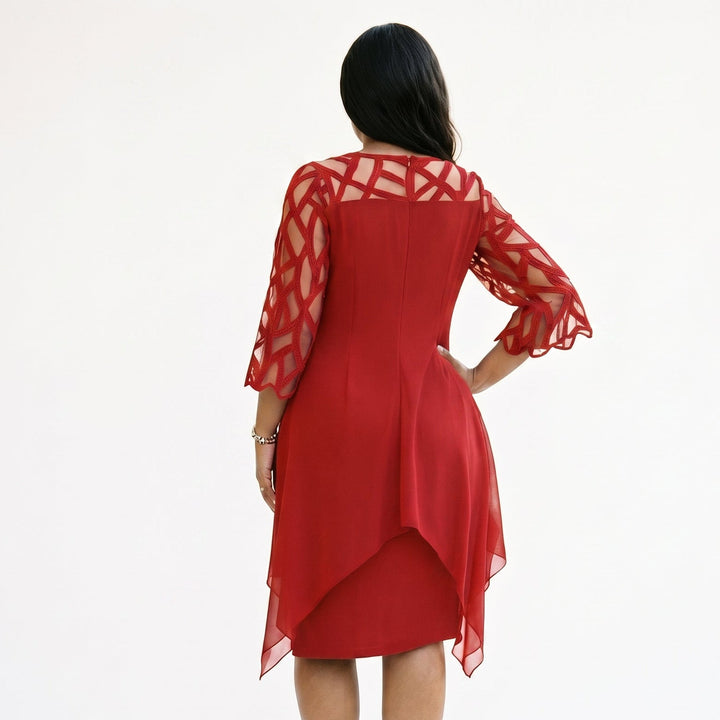 Sarah - Elegant Plus Size Formal Dress for Special Occasions