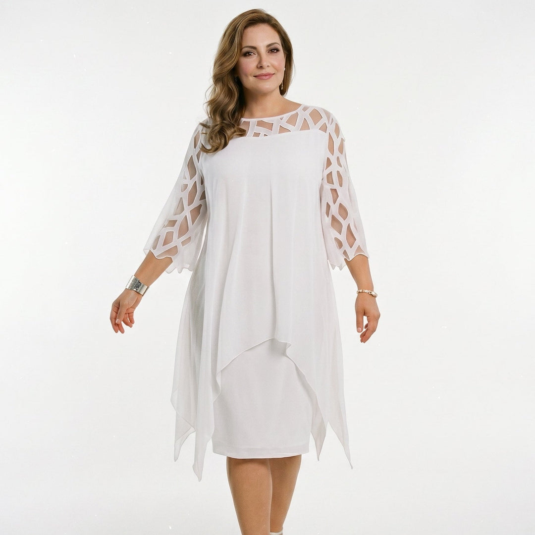 Sarah - Elegant Plus Size Formal Dress for Special Occasions