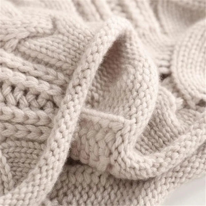 Soft Knit Cardigan Sweater for Women - Cozy Textured Design