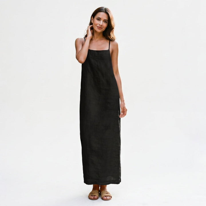 Elegant Red Maxi Dress for Women