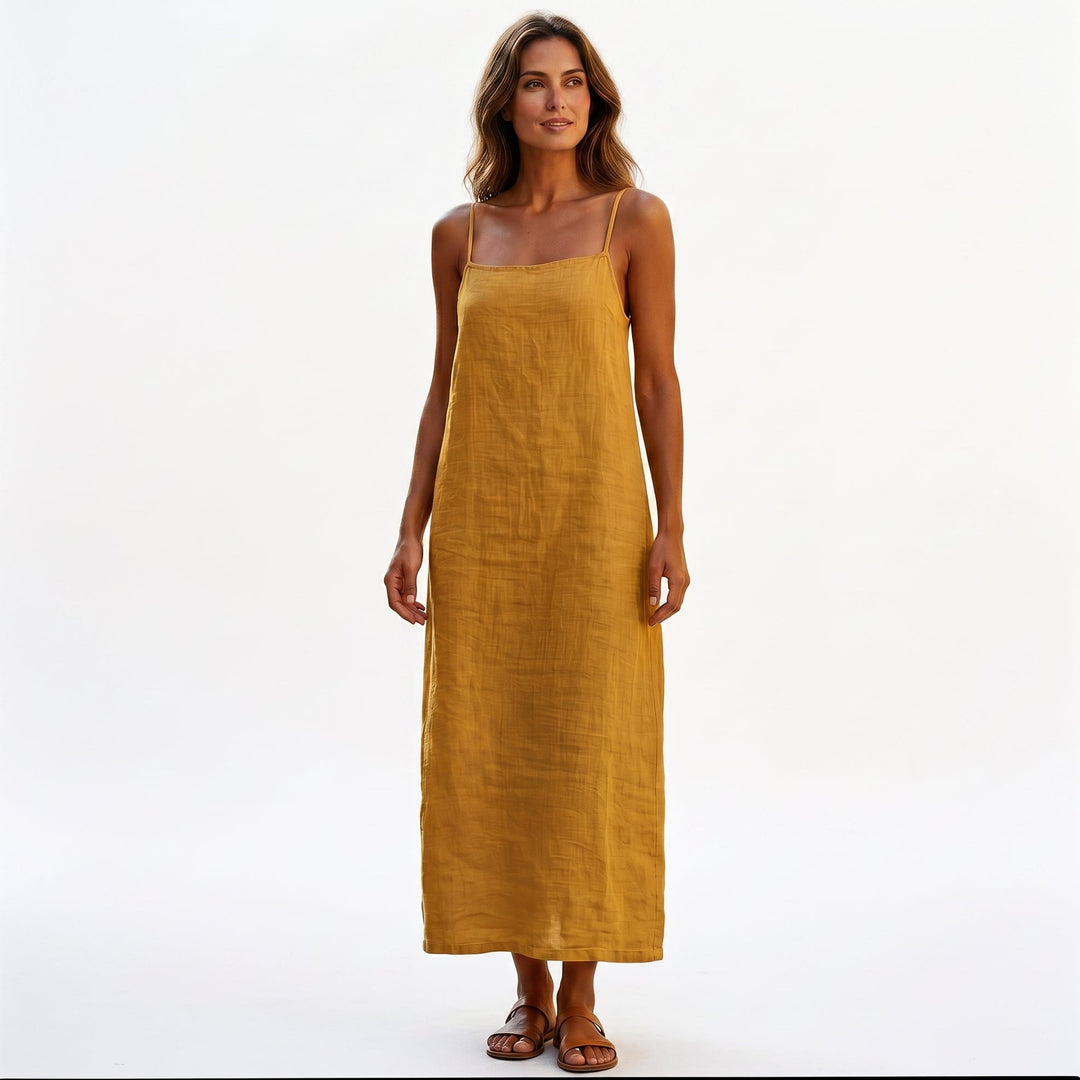 Elegant Red Maxi Dress for Women