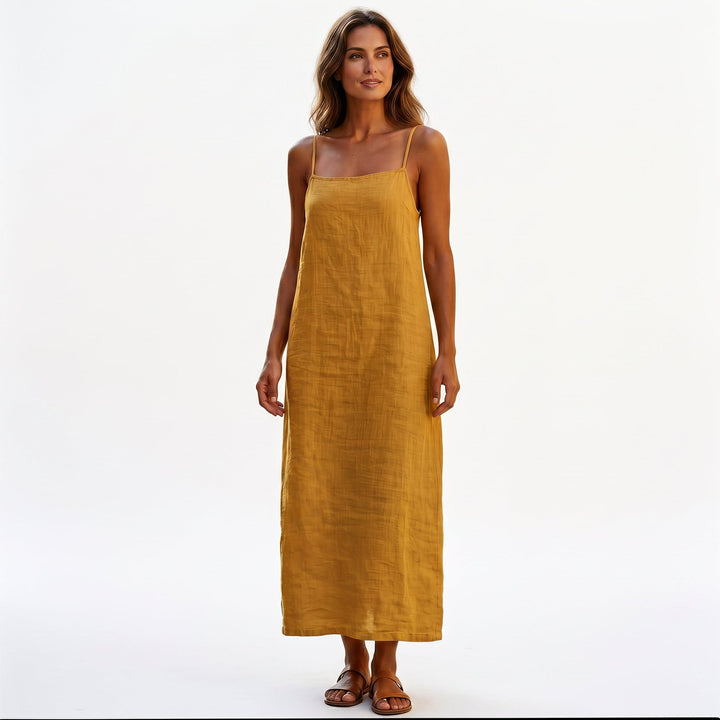 Elegant Red Maxi Dress for Women