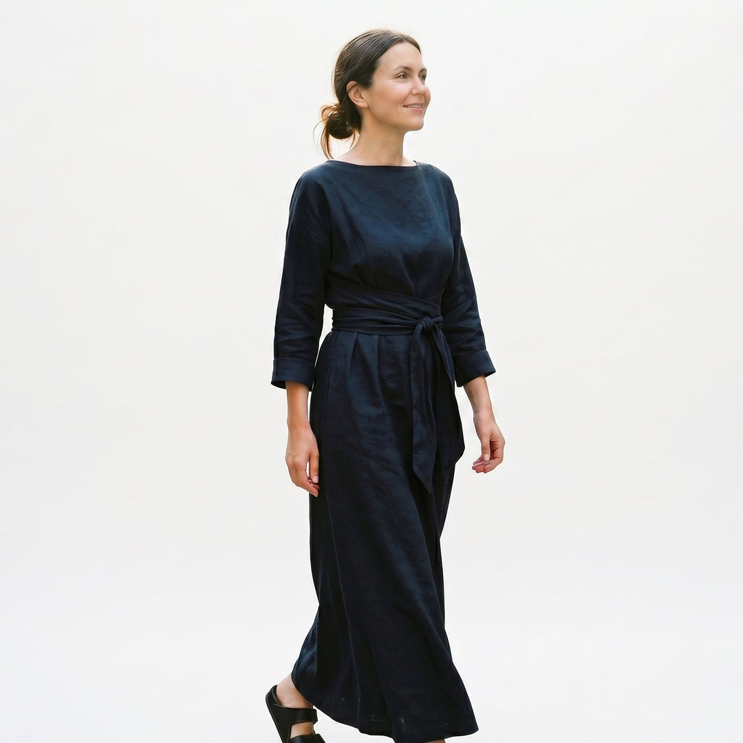 Sophie - Chic One Shoulder Summer Dress for Weddings and Special Occasions