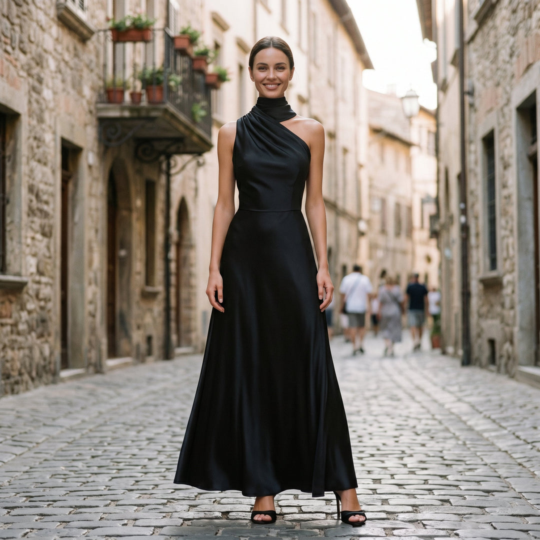 Sophie - Elegant Asymmetrical Long Maxi Dress for Women