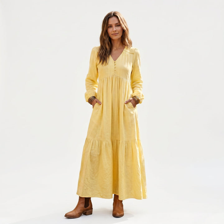 Sophie - Retro Elegant Long-Sleeved Women&