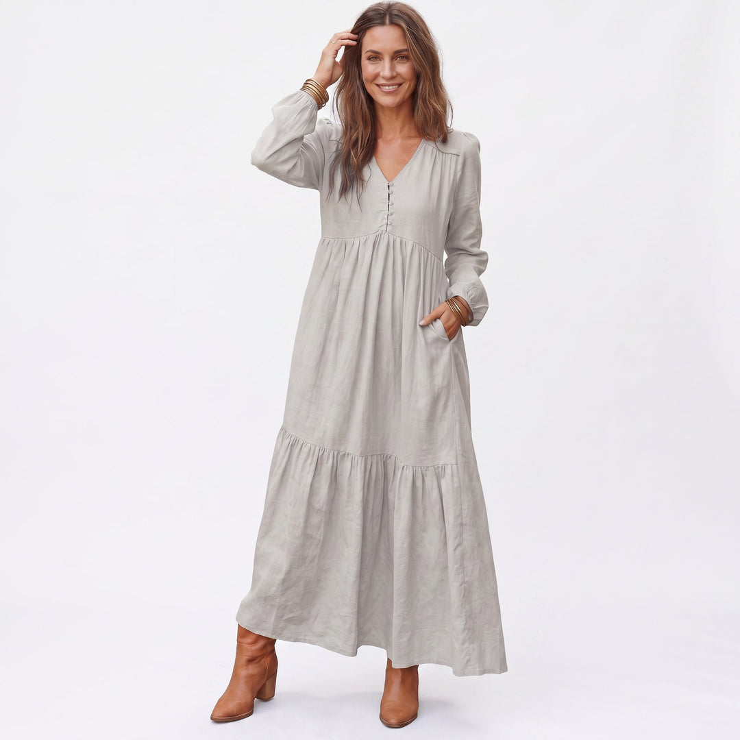 Sophie - Retro Elegant Long-Sleeved Women&