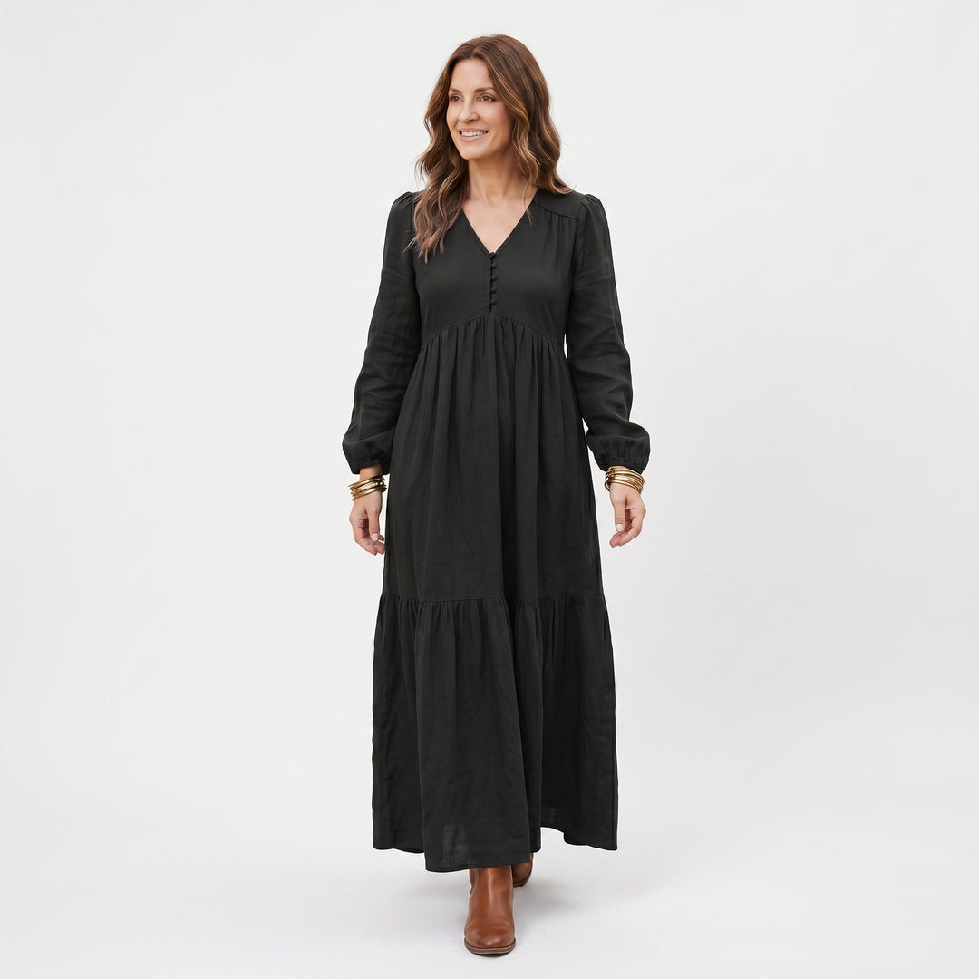 Sophie - Retro Elegant Long-Sleeved Women&