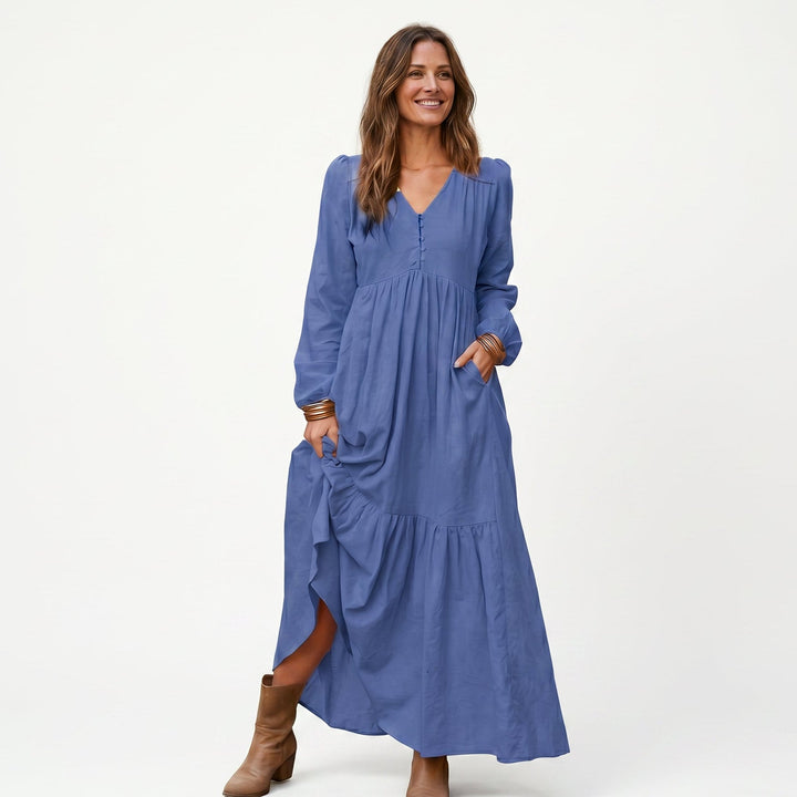 Sophie - Retro Elegant Long-Sleeved Women&
