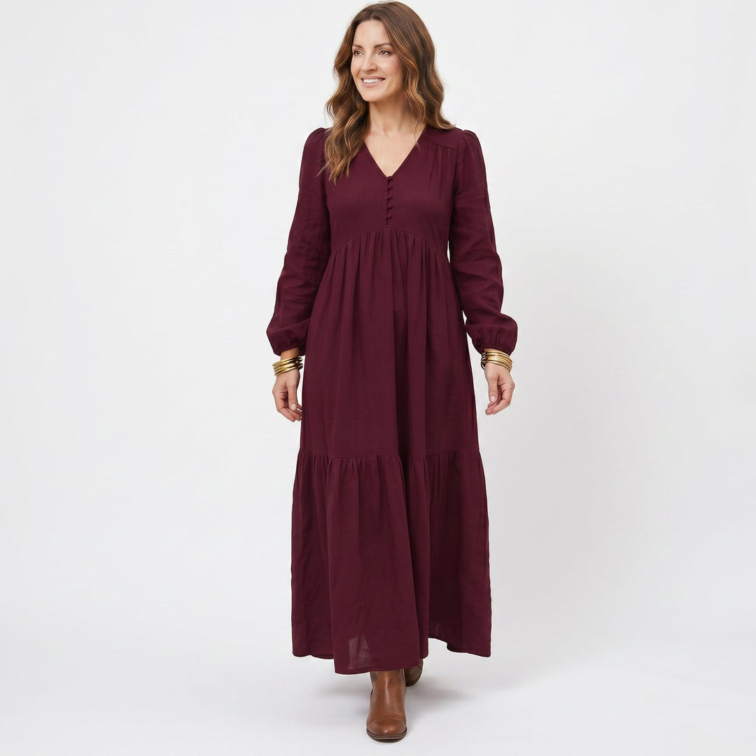 Sophie - Retro Elegant Long-Sleeved Women&