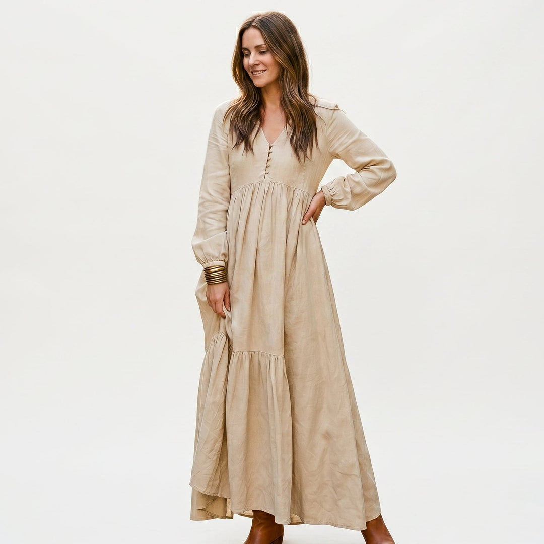 Sophie - Retro Elegant Long-Sleeved Women&