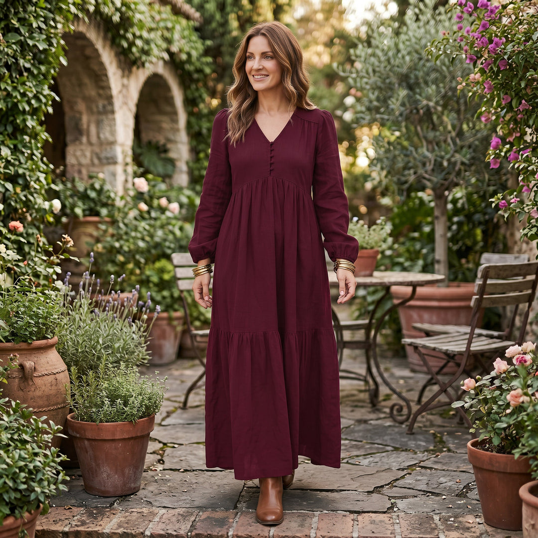 Sophie - Retro Elegant Long-Sleeved Women&