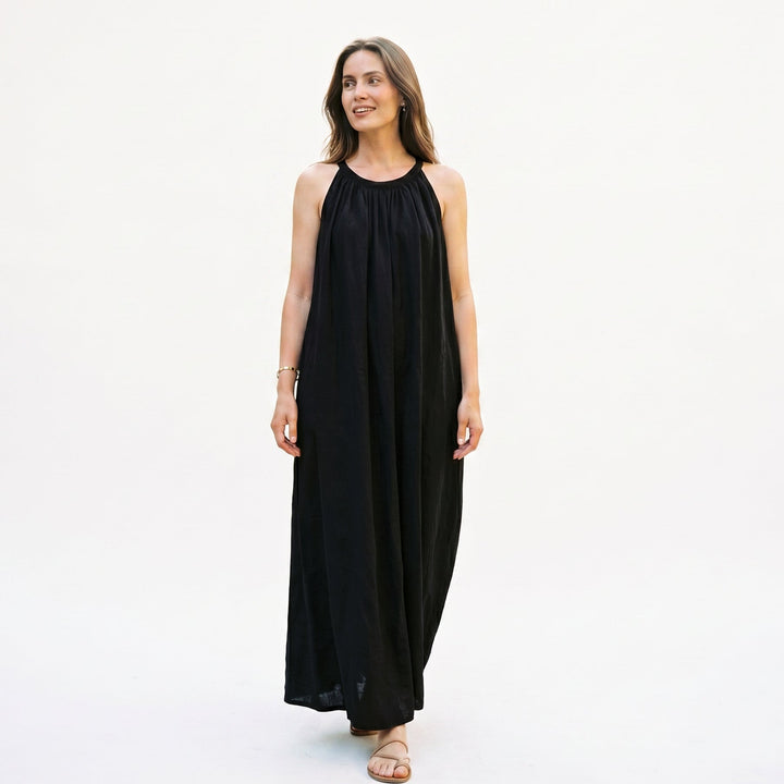 Sophie - Vintage Floral Maxi Dress for Women