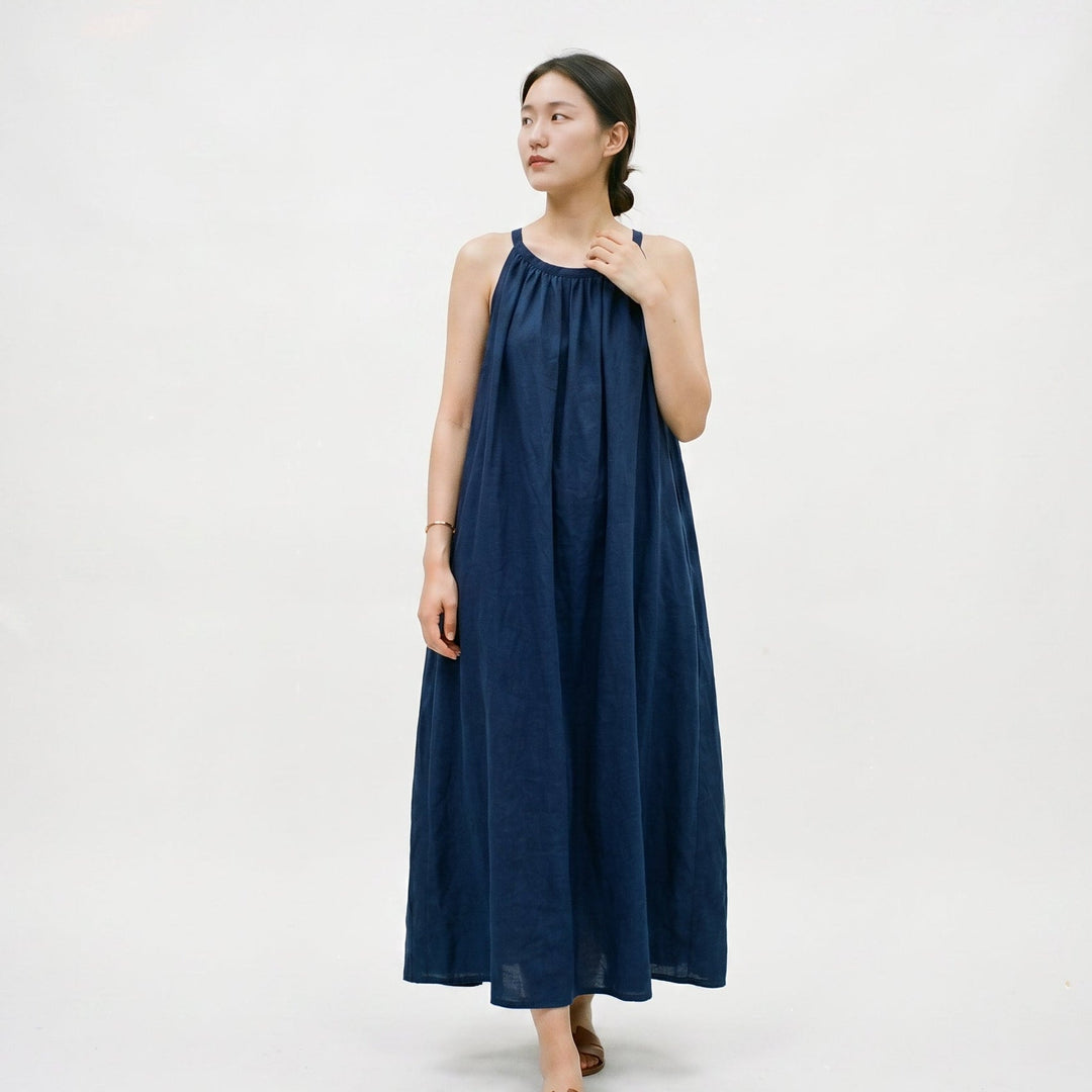 Sophie - Vintage Floral Maxi Dress for Women