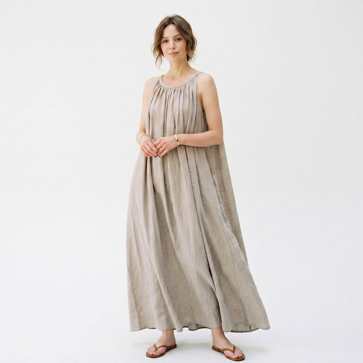 Sophie - Vintage Floral Maxi Dress for Women