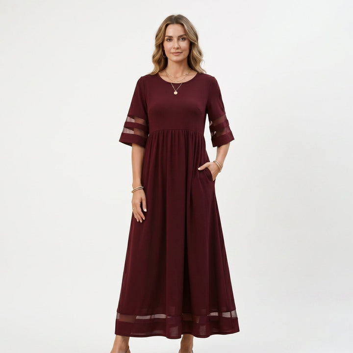 Venus - Elegant Tummy Flattering Summer Dress