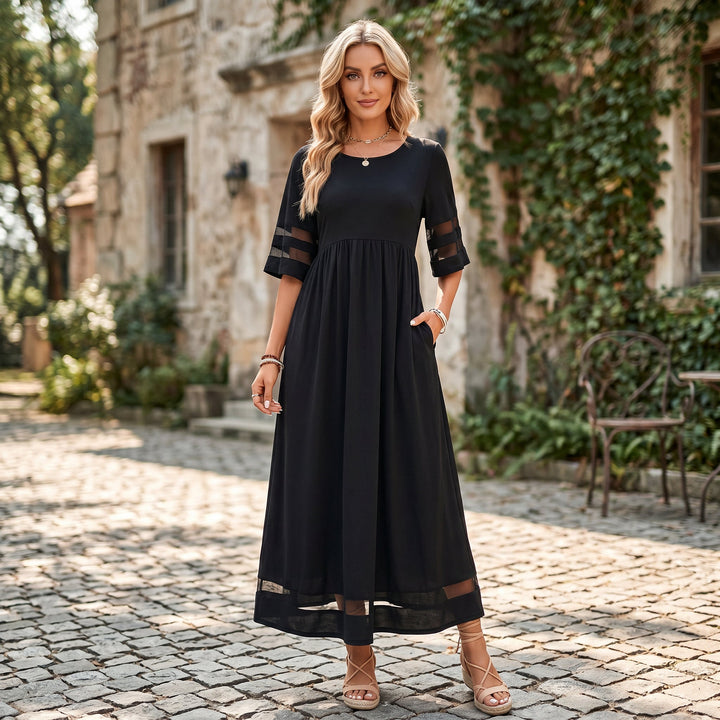 Venus - Elegant Tummy Flattering Summer Dress